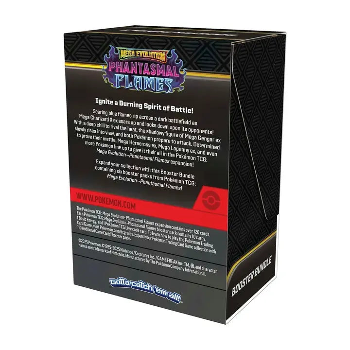 Pokemon Mega Evolution: Phantasmal Flames Booster Bundle (Eng)