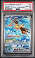 PSA 10 ZAPDOS ex 202/165 - 151 Full Art SIR (ENG)